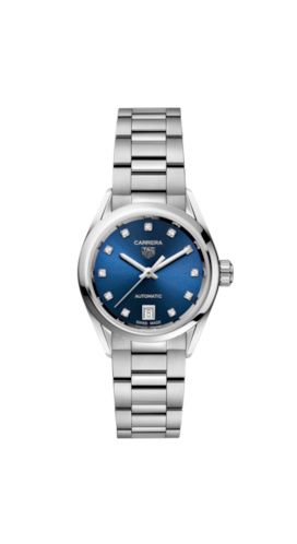 TAG Heuer Carrera Automatic 29 Stainless Steel / Blue - Diamond / Bracelet